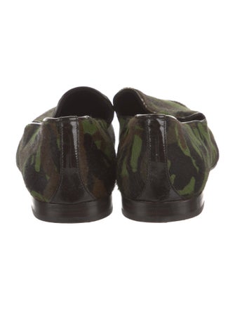 Jimmy Choo Ponyhair Printed Loafers