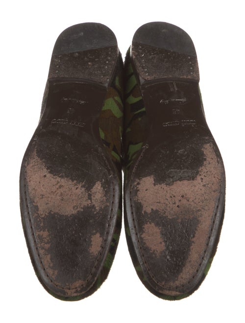 Jimmy Choo Ponyhair Printed Loafers