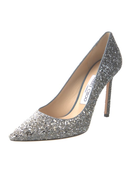 Jimmy Choo Glitter Glitter Accents Pumps
