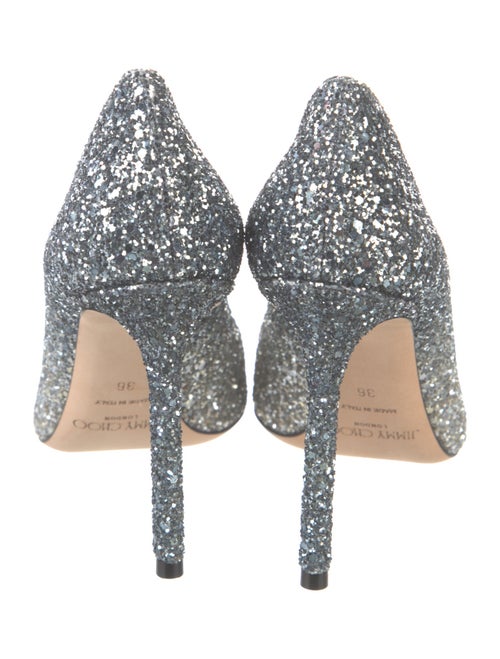 Jimmy Choo Glitter Glitter Accents Pumps