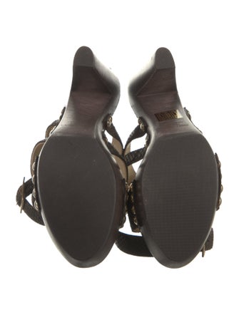 Jimmy Choo Leather Sandals