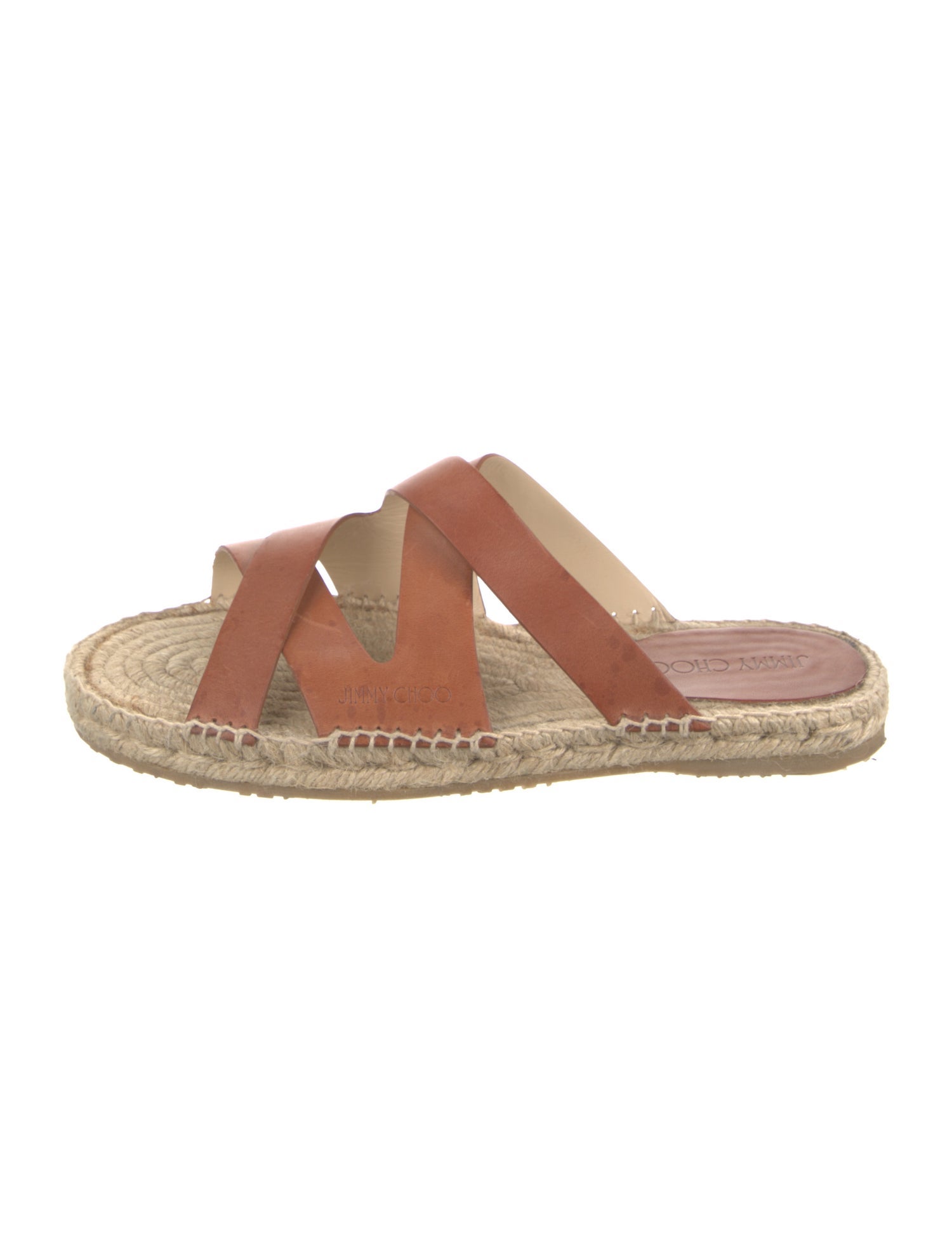 Jimmy Choo Leather Espadrilles