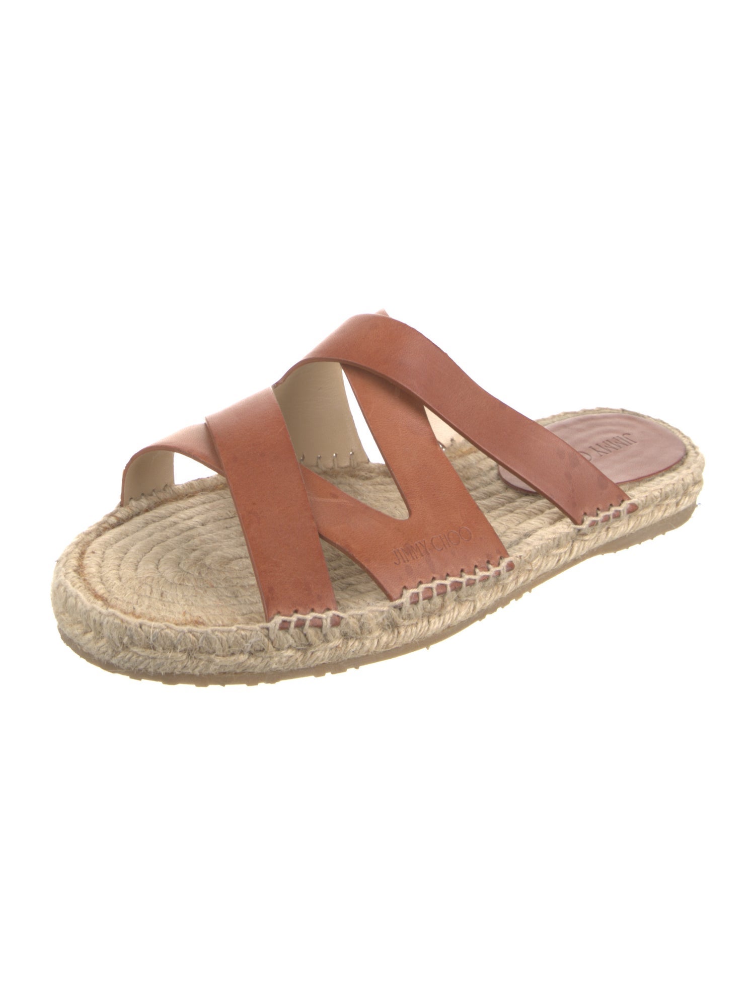 Jimmy Choo Leather Espadrilles