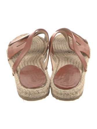 Jimmy Choo Leather Espadrilles