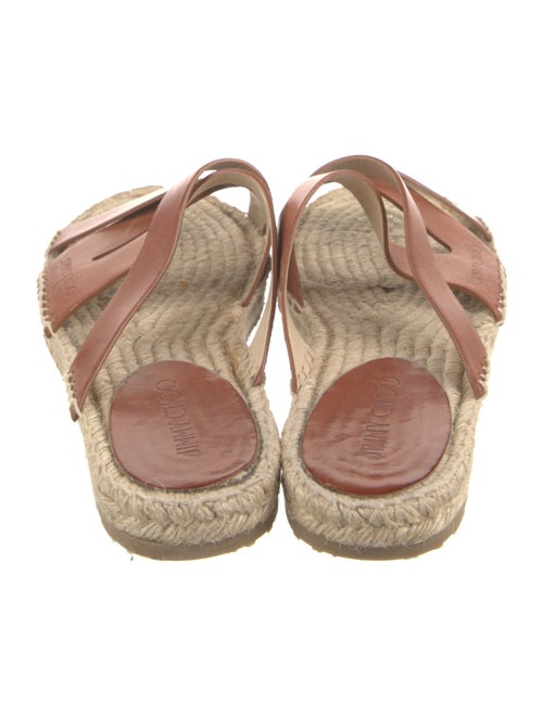Jimmy Choo Leather Espadrilles