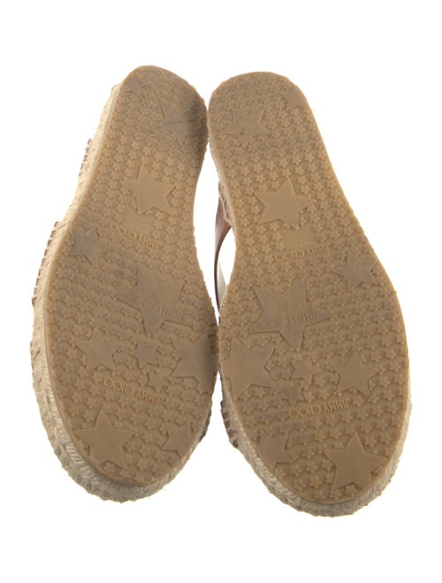 Jimmy Choo Leather Espadrilles