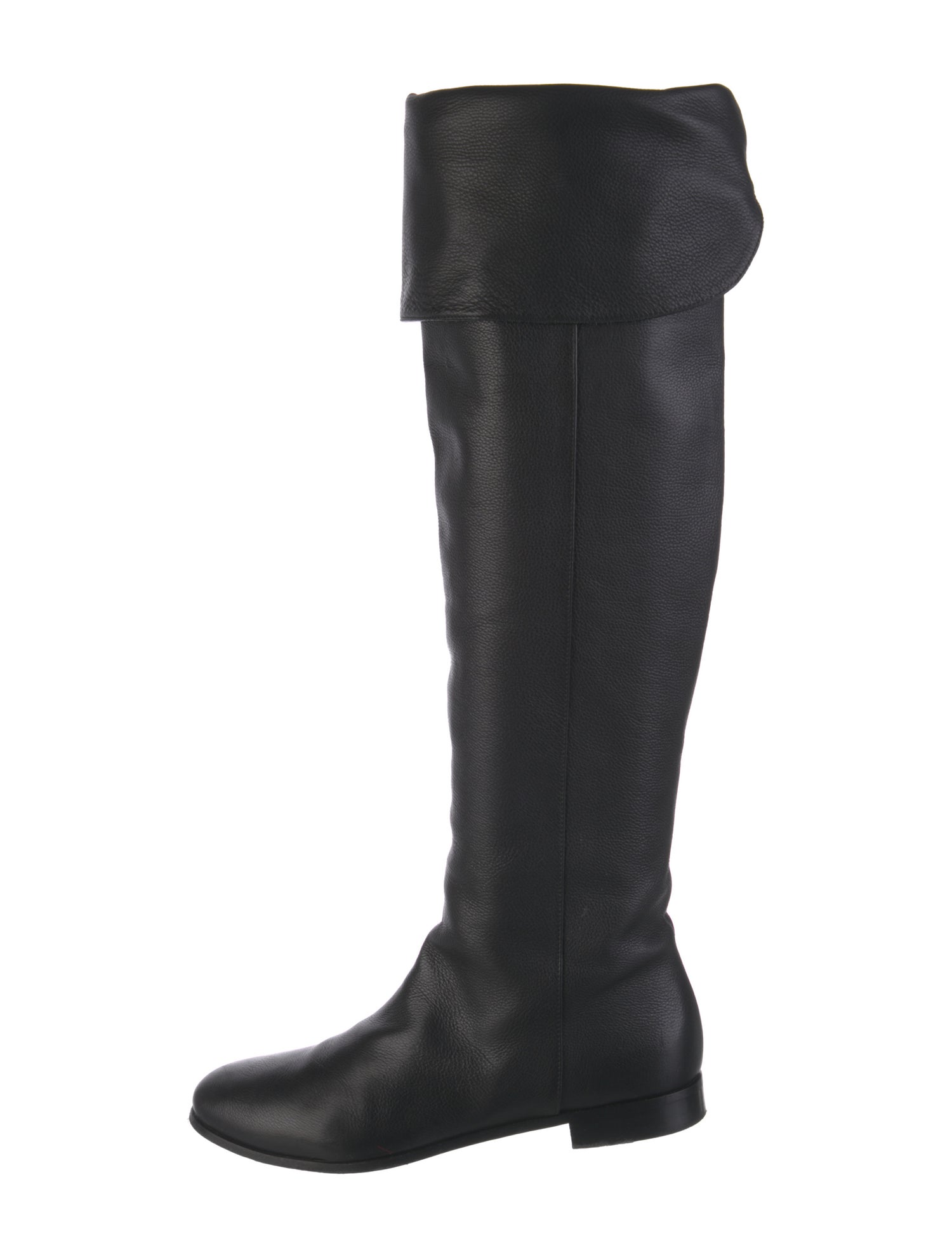 Jimmy Choo Leather Riding Boots