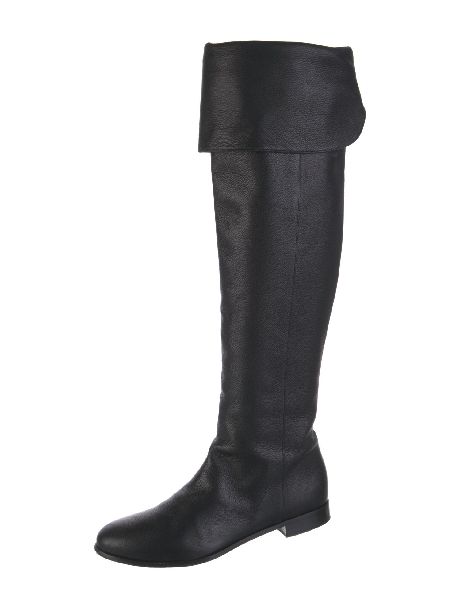Jimmy Choo Leather Riding Boots