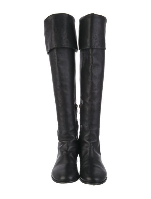 Jimmy Choo Leather Riding Boots