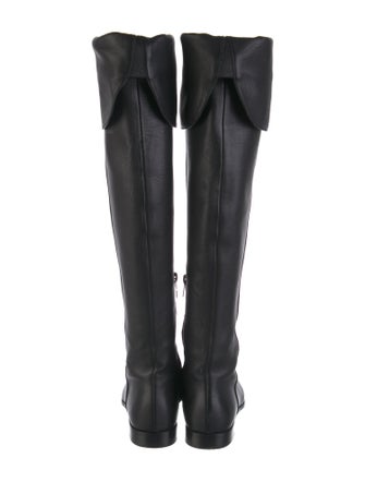 Jimmy Choo Leather Riding Boots