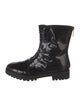 Jimmy Choo Patent Leather Combat Boots