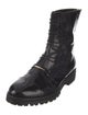Jimmy Choo Patent Leather Combat Boots