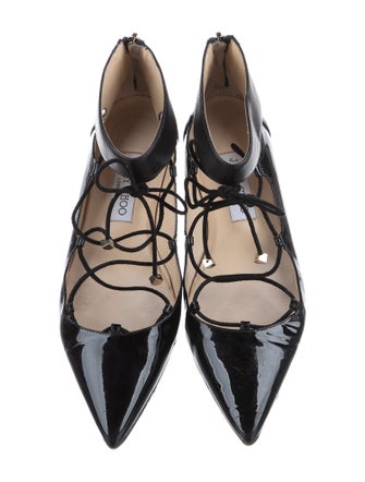 Jimmy Choo Patent Leather Flats