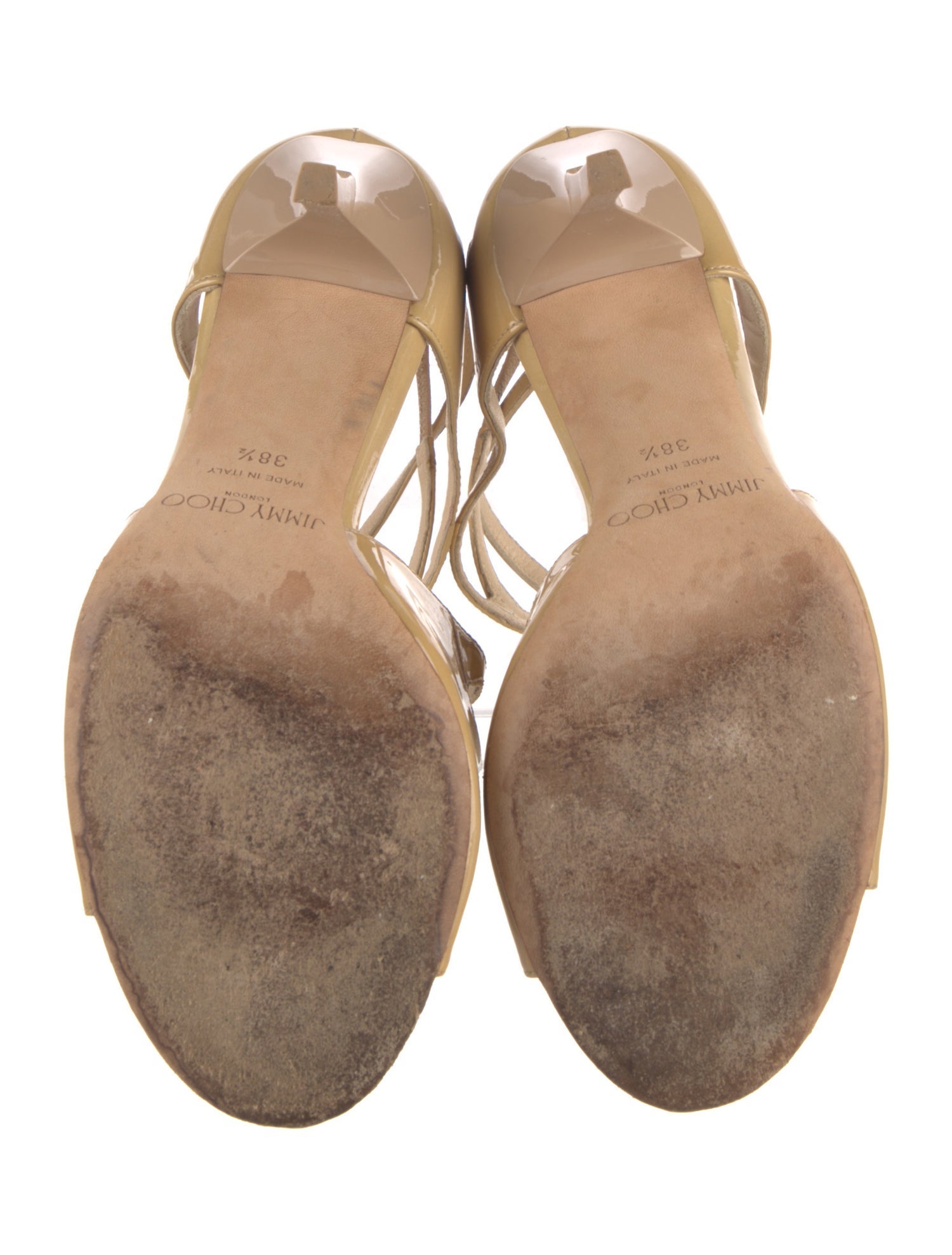 Jimmy Choo Patent Leather Sandals