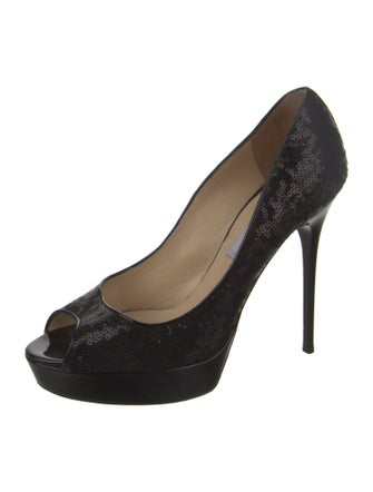 Jimmy Choo Sequins Sequin Embellishments Pumps