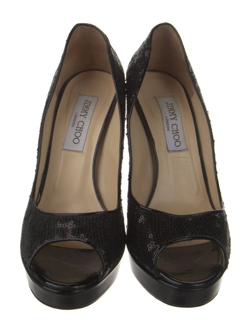 Jimmy Choo Sequins Sequin Embellishments Pumps