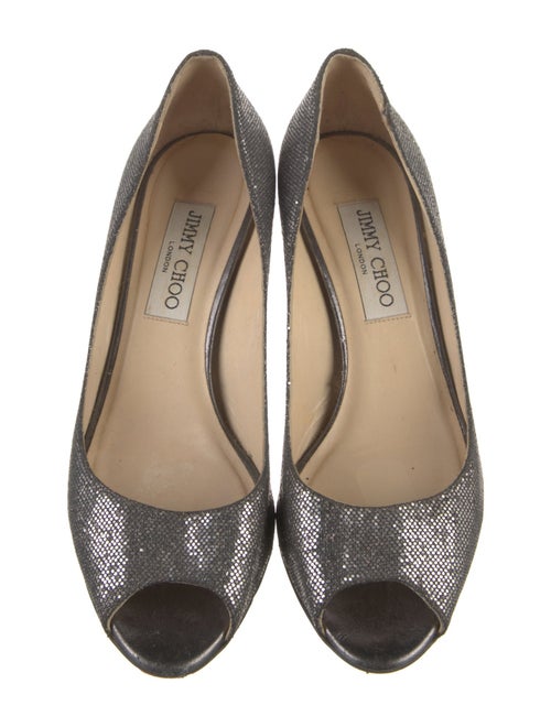 Jimmy Choo Glitter Pumps