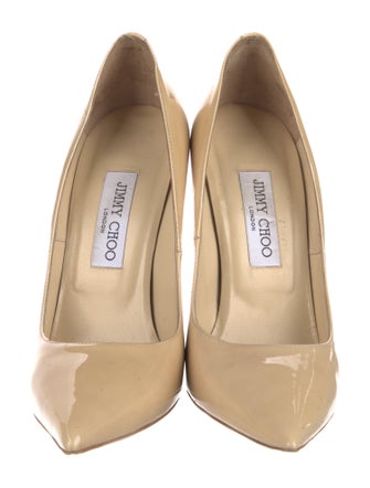 Jimmy Choo Anouk Patent Leather Pumps