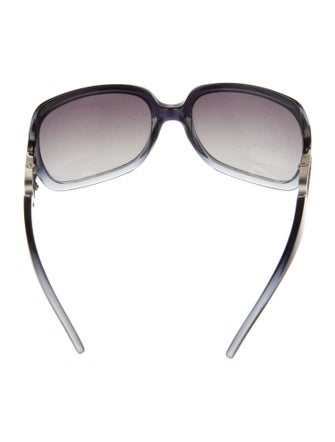 Jimmy Choo Oversize Gradient Sunglasses