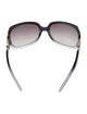 Jimmy Choo Oversize Gradient Sunglasses