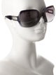 Jimmy Choo Oversize Gradient Sunglasses