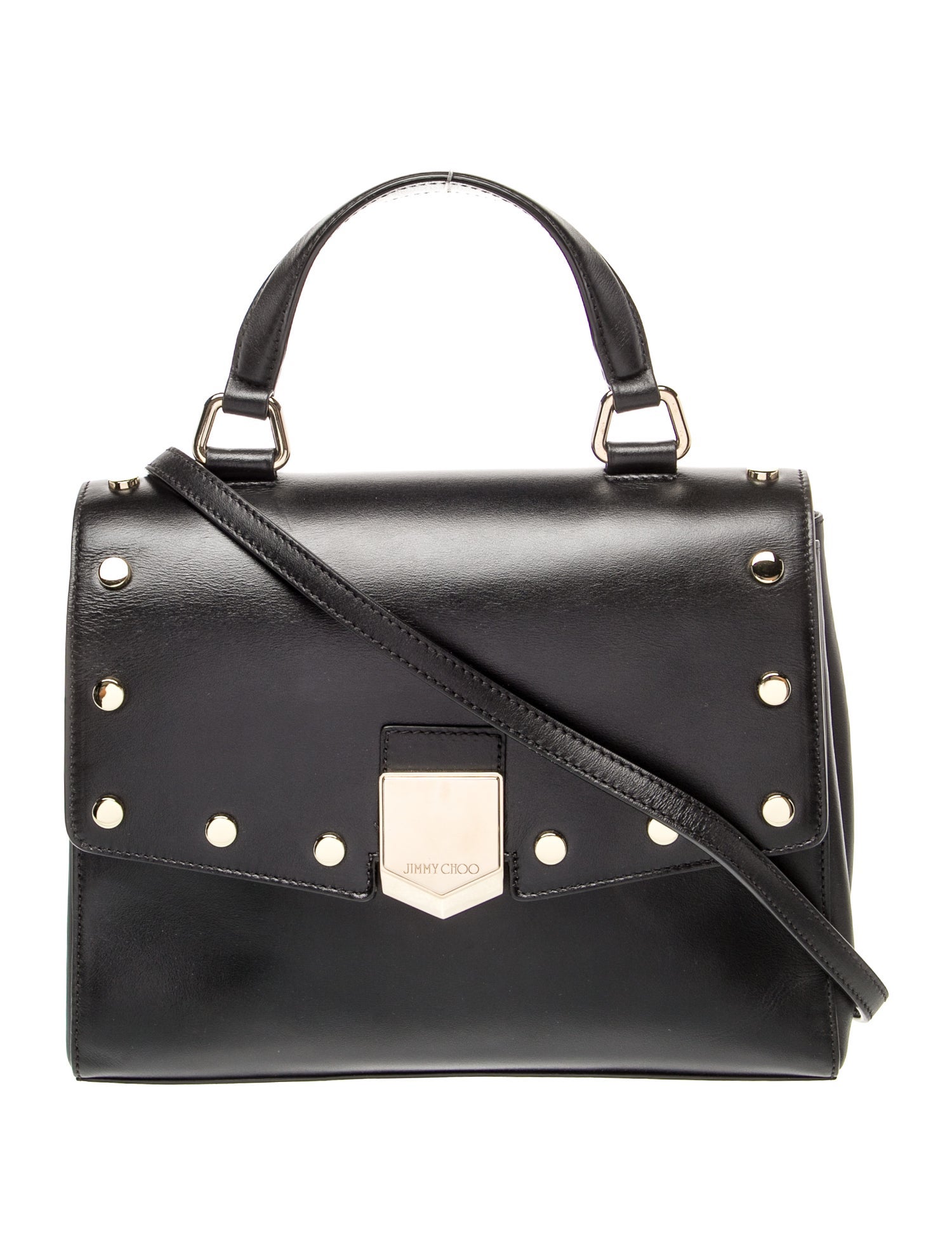 Jimmy Choo Leather Top Handle Bag