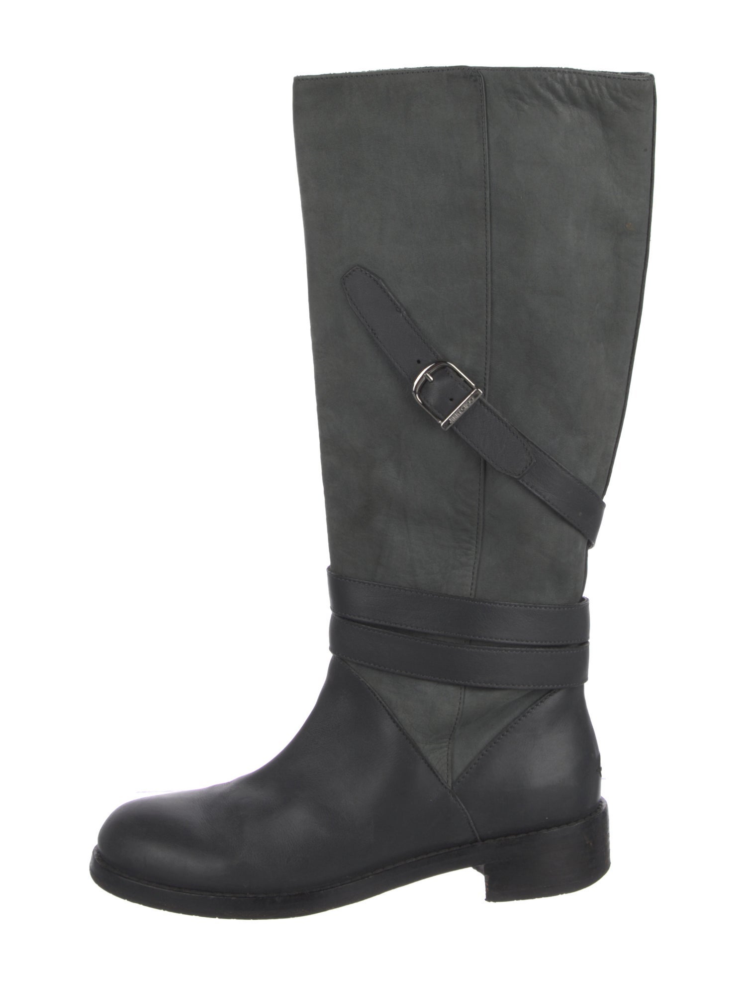 Jimmy Choo Suede Riding Boots