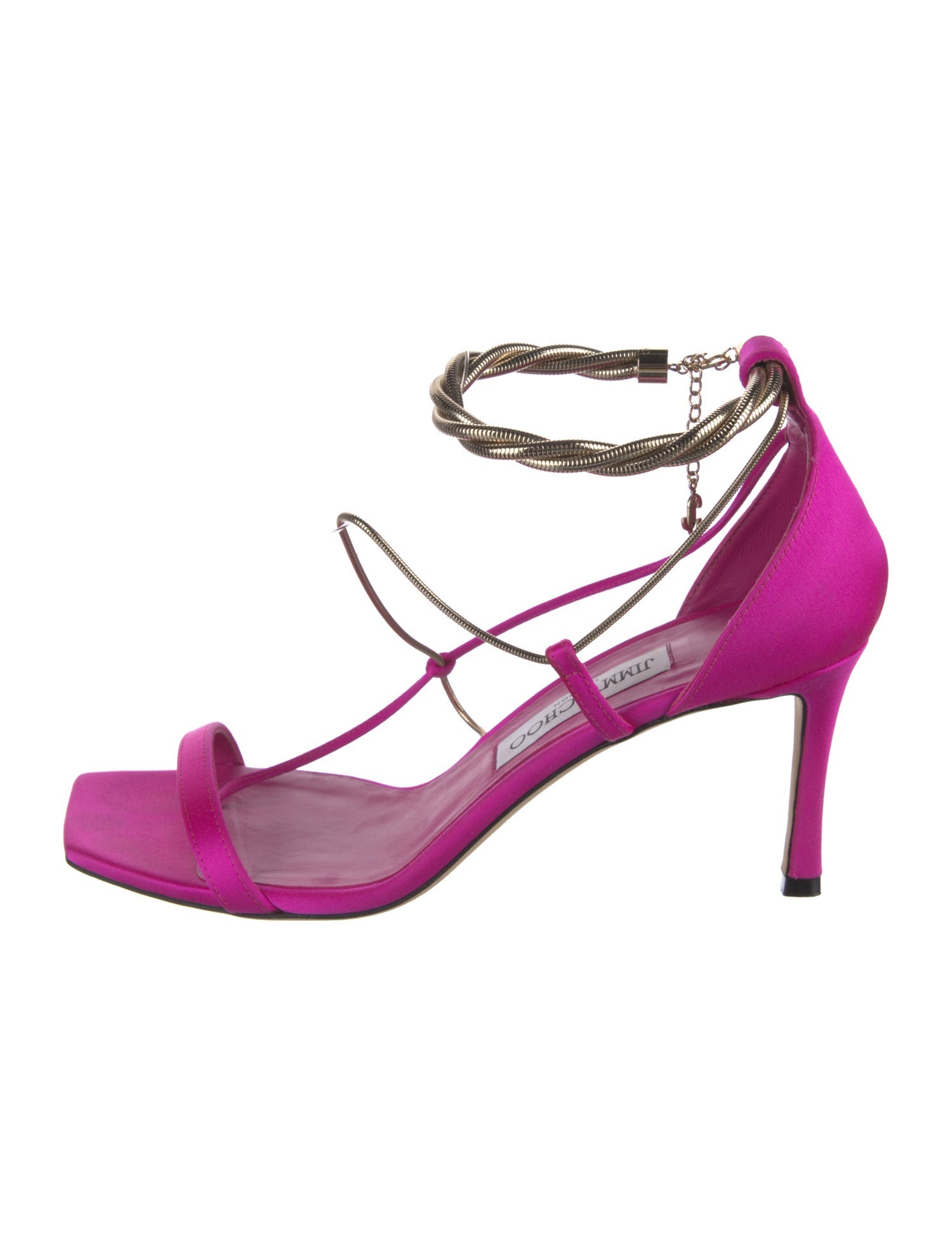 Jimmy Choo Satin Sandals