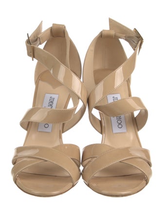 Jimmy Choo Patent Leather Sandals