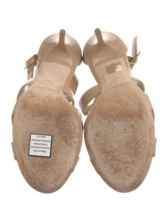 Jimmy Choo Patent Leather Sandals