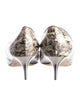 Jimmy Choo Snakeskin Animal Print Pumps