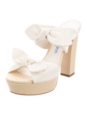 Jimmy Choo Rua Leather Mules