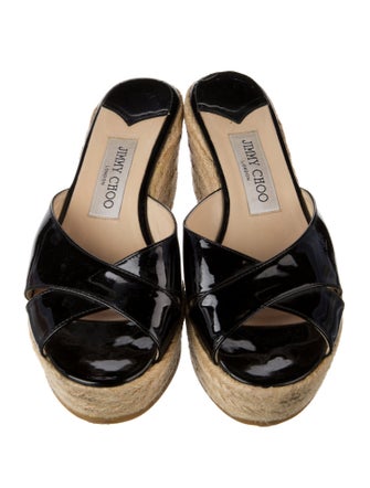 Jimmy Choo Patent Leather Espadrilles