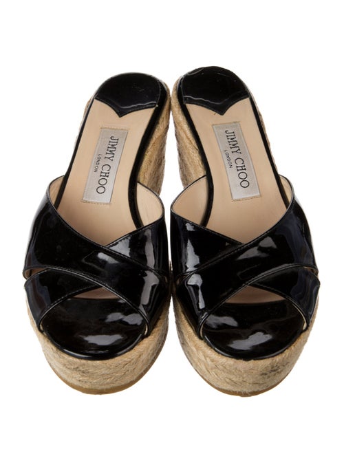 Jimmy Choo Patent Leather Espadrilles
