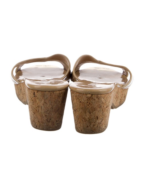 Jimmy Choo Prima Patent Leather Slides