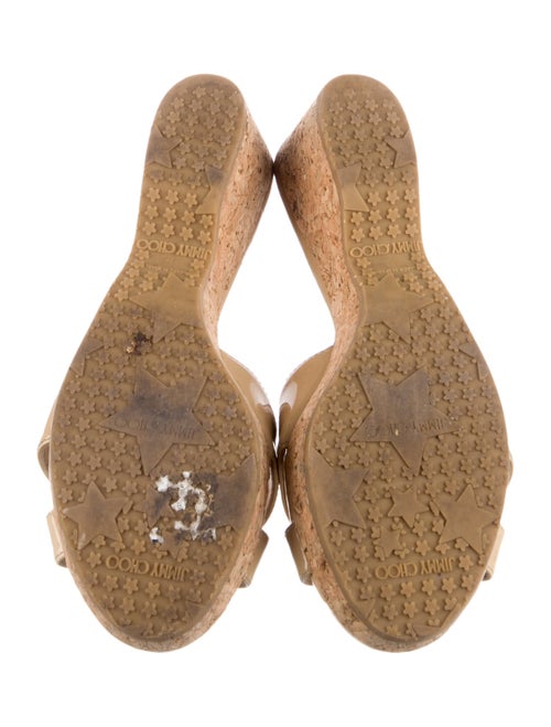 Jimmy Choo Prima Patent Leather Slides