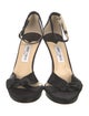 Jimmy Choo Satin Sandals