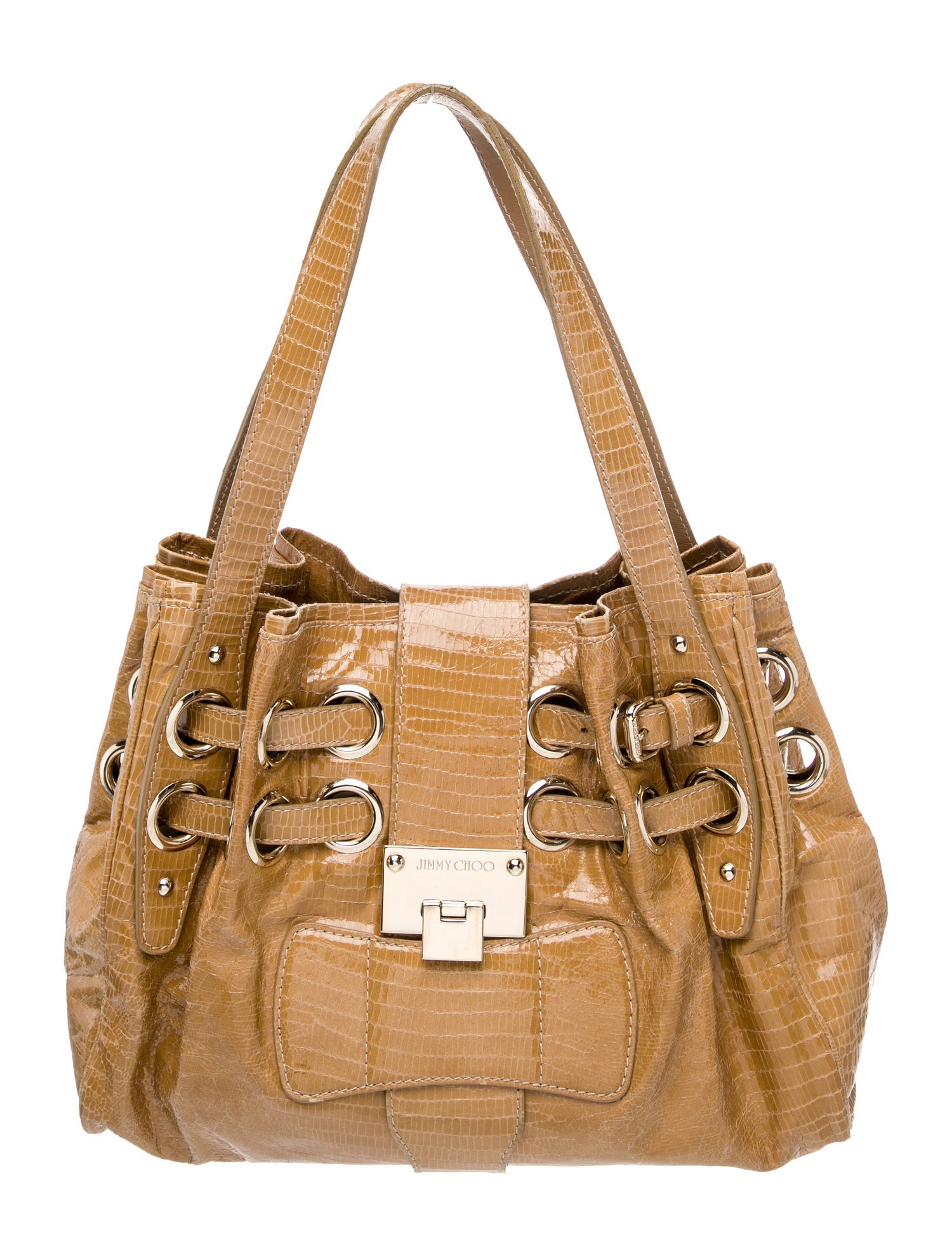 Jimmy Choo Patent Leather Shoulder Bag