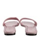 Jimmy Choo Satin Crystal Embellishments Slides