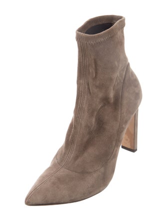 Jimmy Choo Suede Sock Boots