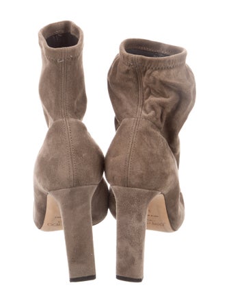 Jimmy Choo Suede Sock Boots