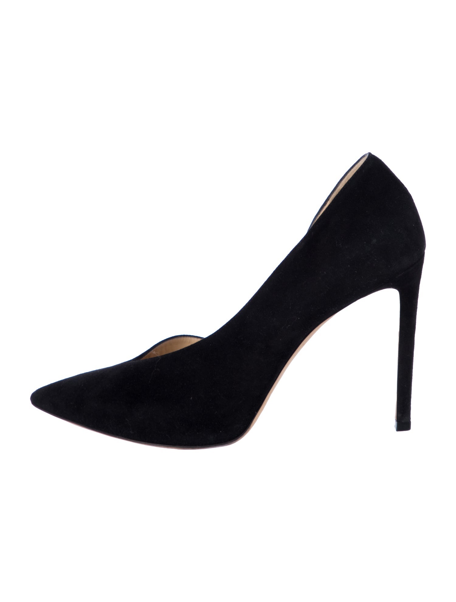 Jimmy Choo Suede D'Orsay Pumps