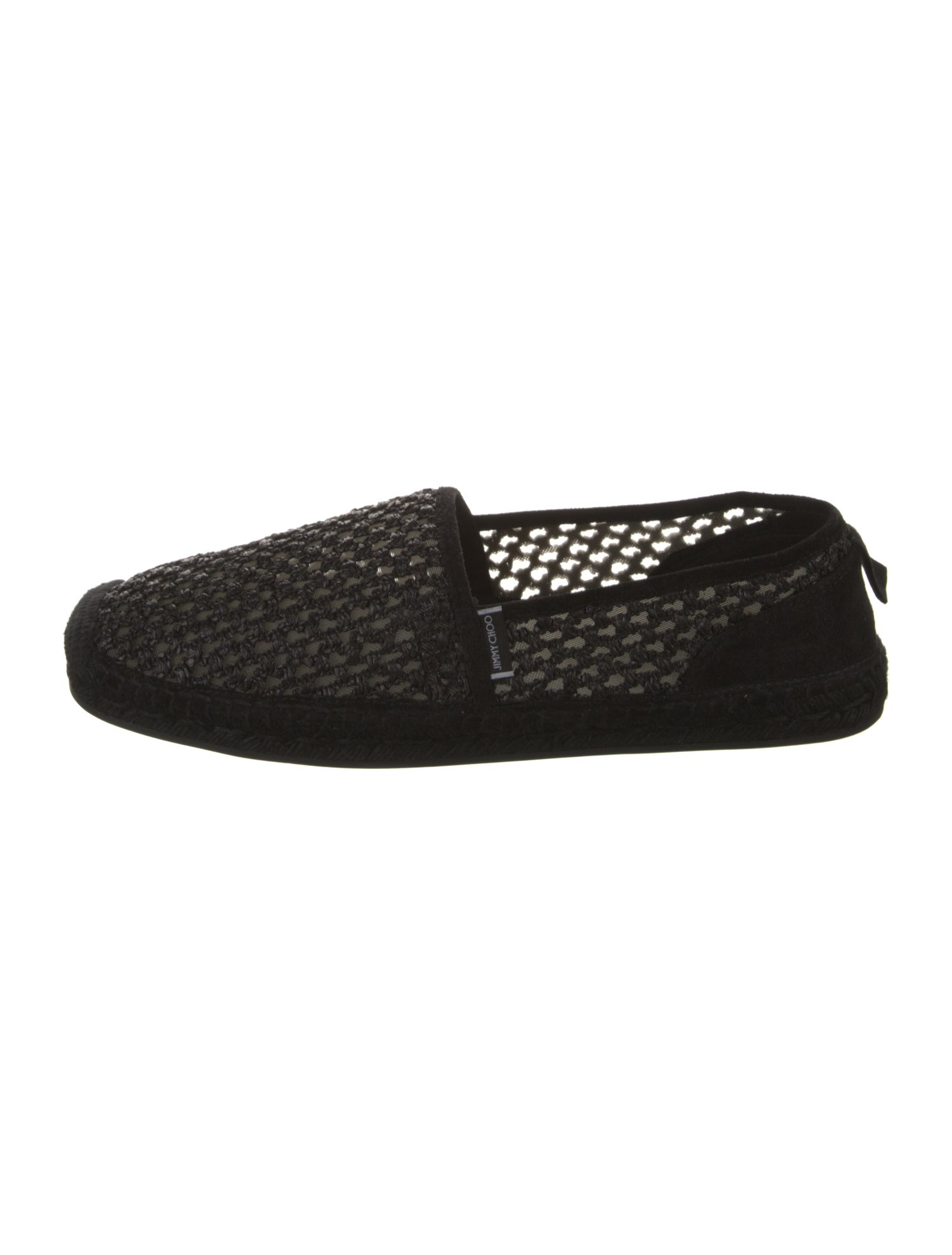 Jimmy Choo Raffia Braided Accents Espadrilles
