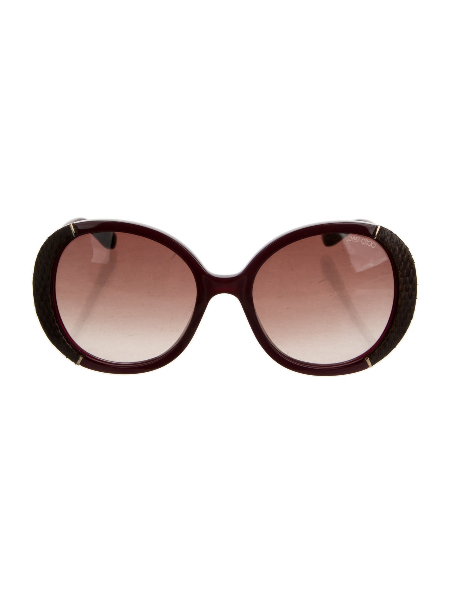 Jimmy Choo Oversize Gradient Sunglasses