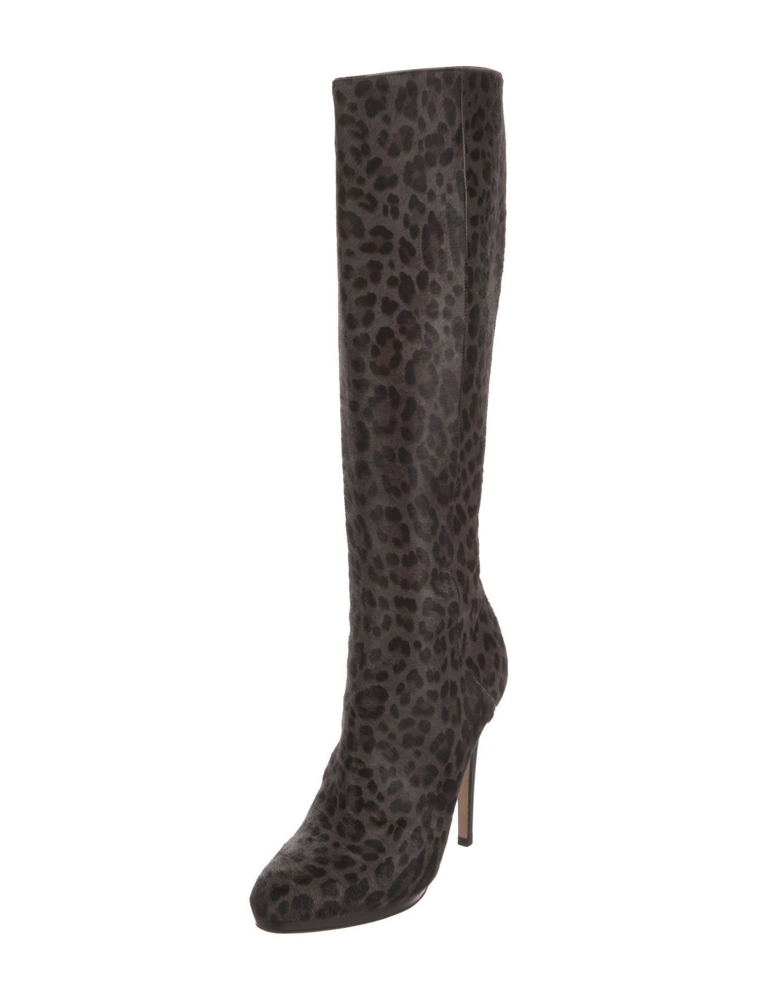 Jimmy Choo Ponyhair Animal Print Boots