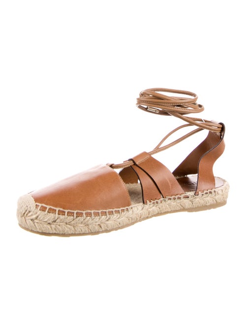 Jimmy Choo Leather Espadrilles