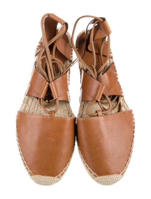 Jimmy Choo Leather Espadrilles