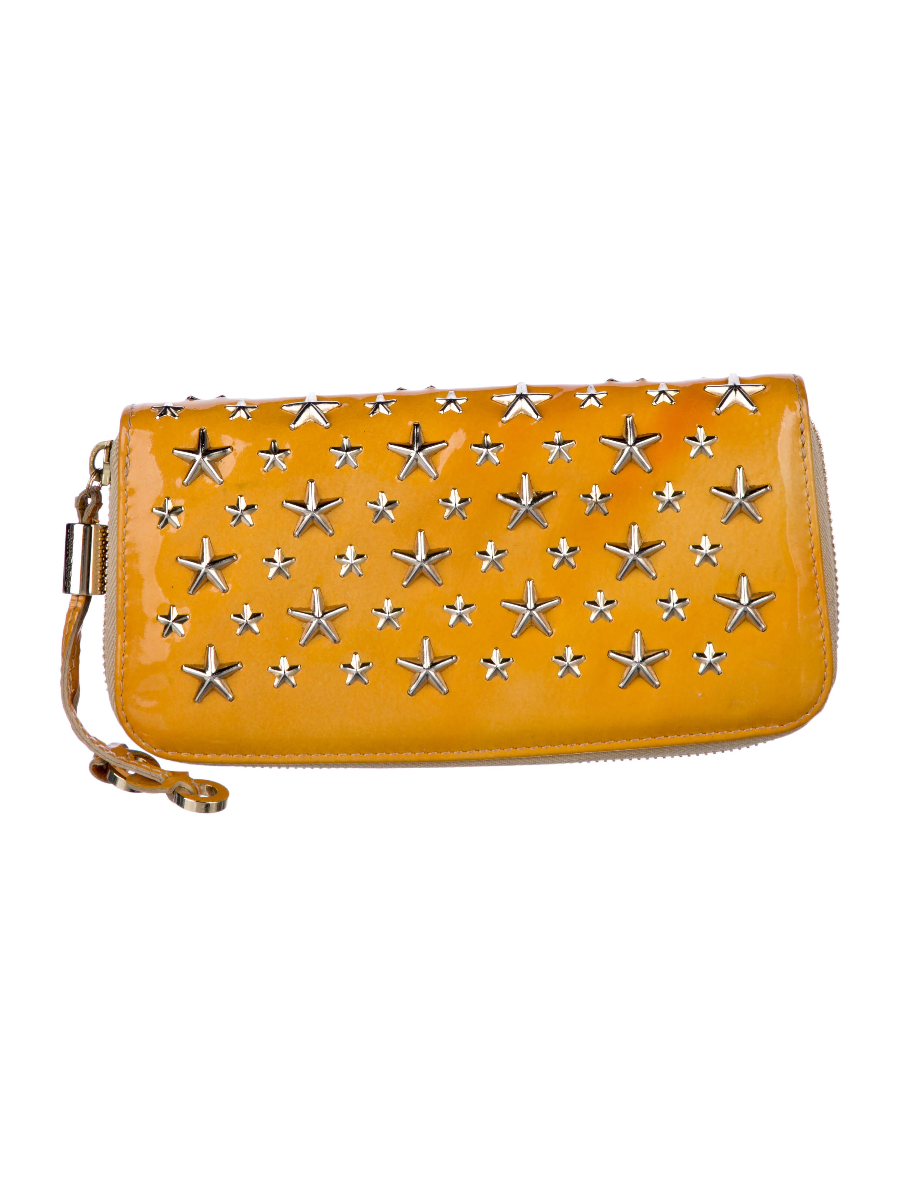 Jimmy Choo Leather Printed Wallet