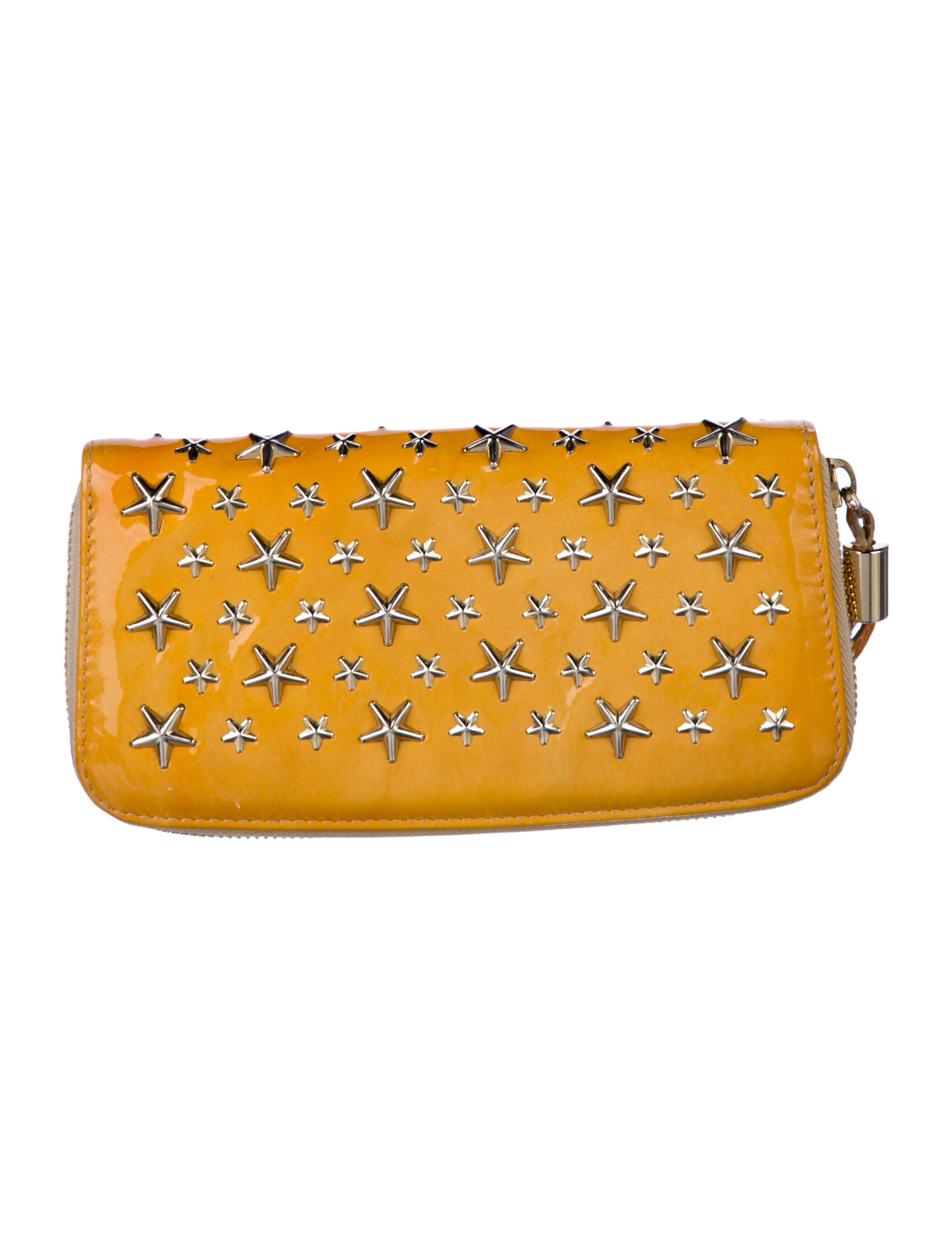 Jimmy Choo Leather Printed Wallet