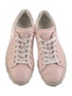Jimmy Choo Leather Colorblock Pattern Sneakers